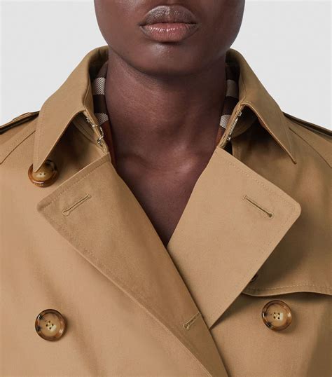 Trench Waterloo Burberry doppiopetto in gabardine 